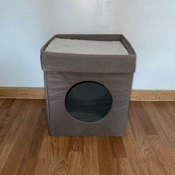 Kitty Cat Stackable & Portable Cube Bed - Picture 5 of 10